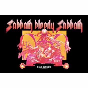 Merch Black Sabbath: Textilný plagát Sabbath Bloody Sabbath