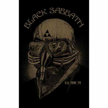 Merch Black Sabbath: Textilný plagát Us Tour '78