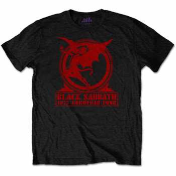 Merch Black Sabbath: Tričko Europe '75 
