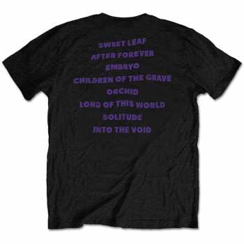 Merch Black Sabbath: Tričko Masters Of Reality Album  S