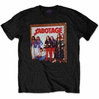 Merch Black Sabbath: Tričko Sabotage 