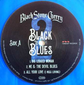LP Black Stone Cherry: Black To Blues Volume 2 CLR