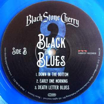 LP Black Stone Cherry: Black To Blues Volume 2 CLR