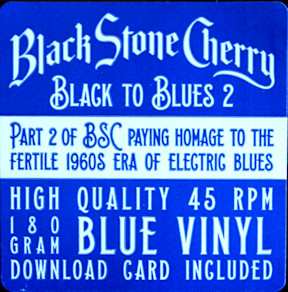 LP Black Stone Cherry: Black To Blues Volume 2 CLR