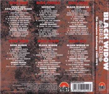 6CD/Box Set Black Widow: Sabbat Days (The Complete Anthology 1969-1972)