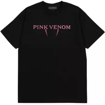 Tričko Pink Venom Logo Blackpink