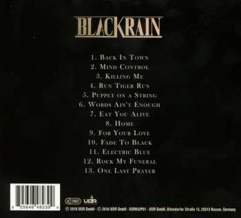 CD Blackrain: Released DIGI