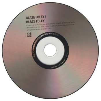 CD Blaze Foley: Blaze Foley