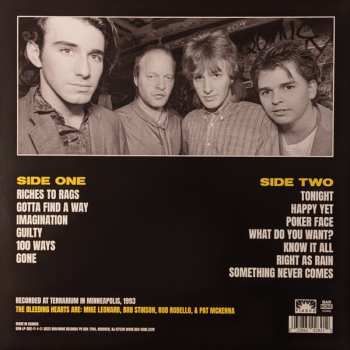 LP Bleeding Hearts: Riches to Rags LTD | CLR