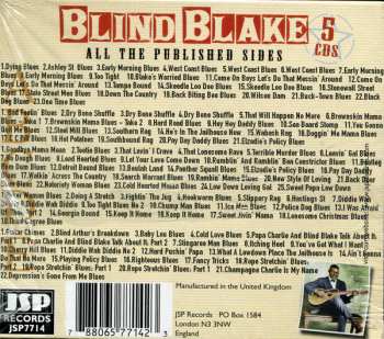 5CD/Box Set Blind Blake: All The Published Sides