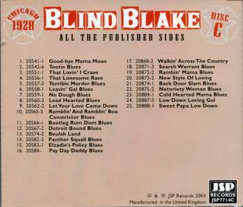 5CD/Box Set Blind Blake: All The Published Sides