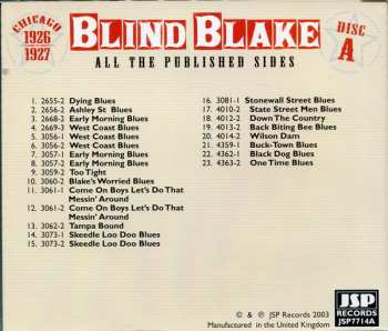 5CD/Box Set Blind Blake: All The Published Sides