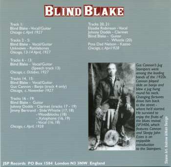 5CD/Box Set Blind Blake: All The Published Sides
