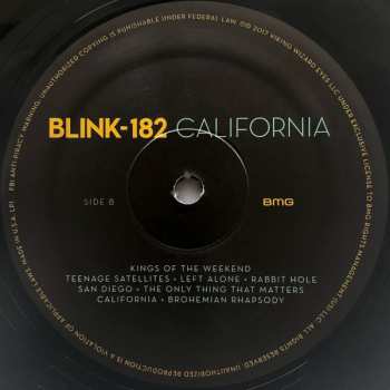 2LP Blink-182: California DLX