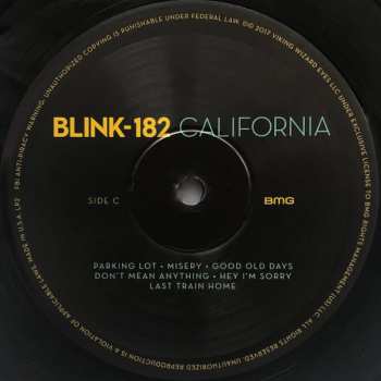 2LP Blink-182: California DLX