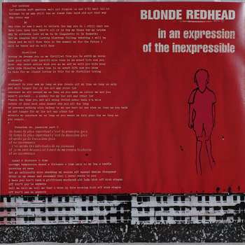 LP Blonde Redhead: In An Expression Of The Inexpressible