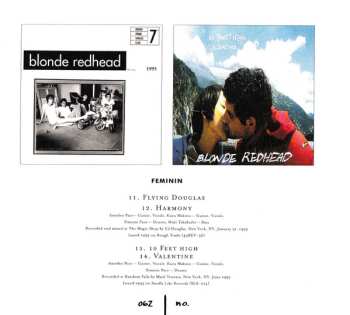 2CD Blonde Redhead: Masculin Féminin