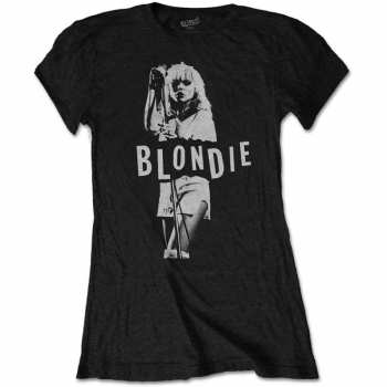 Merch Blondie: Dámske Tričko Mic. Stand 