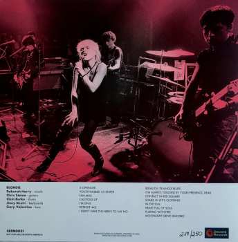 LP Blondie: Live At Old Waldorf In San Francisco - September 21, 1977 CLR | LTD | NUM