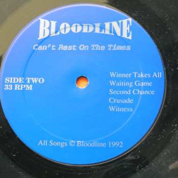 LP Bloodline: Can't Rest On The Times