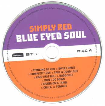 2CD Simply Red: Blue Eyed Soul DLX | LTD