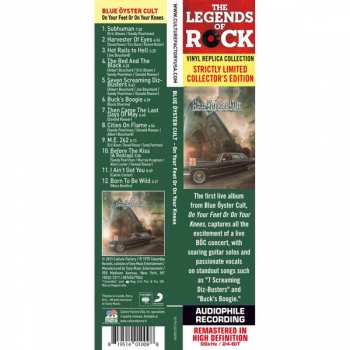 CD Blue Öyster Cult: On Your Feet Or On Your Knees LTD