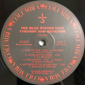 LP Blue Öyster Cult: Tyranny And Mutation