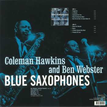 LP Ben Webster: Blue Saxophones