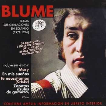 Album Blume: Todas Sus Grabaciones En Solitario (1971-1976)