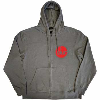 Merch Blur: Mikina so zipsom Circle Logo Blur