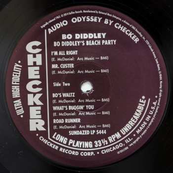 LP Bo Diddley: Bo Diddley's Beach Party