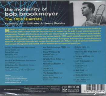 CD Bob Brookmeyer: The Modernity Of Bob Brookmeyer - The 1954 Quartets
