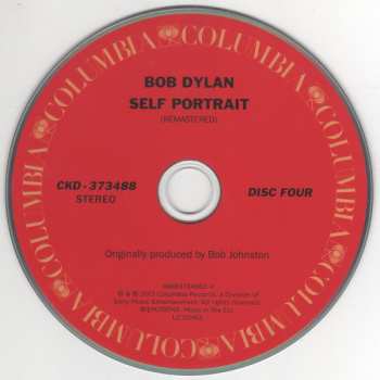 4CD/Box Set Bob Dylan: Another Self Portrait (1969-1971)