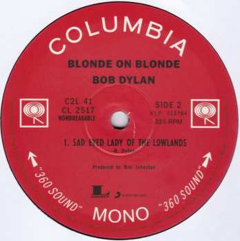 2LP Bob Dylan: Blonde On Blonde