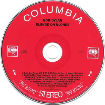 CD Bob Dylan: Blonde On Blonde