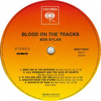 LP Bob Dylan: Blood On The Tracks