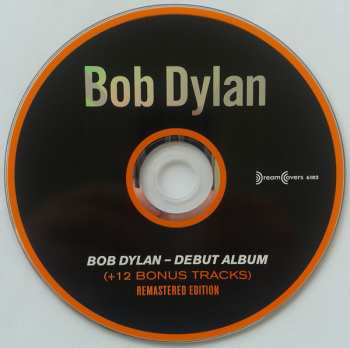 CD Bob Dylan: Debut Album LTD