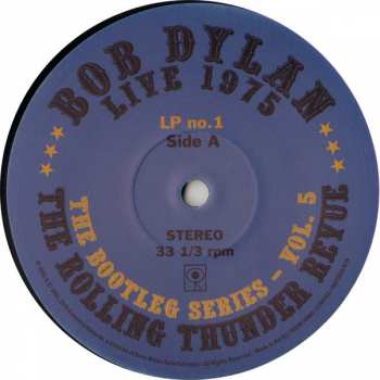 3LP/Box Set Bob Dylan: Live 1975 (The Rolling Thunder Revue)