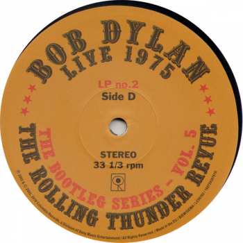3LP/Box Set Bob Dylan: Live 1975 (The Rolling Thunder Revue)