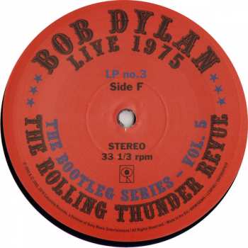 3LP/Box Set Bob Dylan: Live 1975 (The Rolling Thunder Revue)