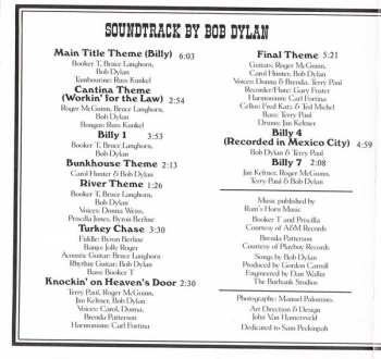 CD Bob Dylan: Pat Garrett & Billy The Kid