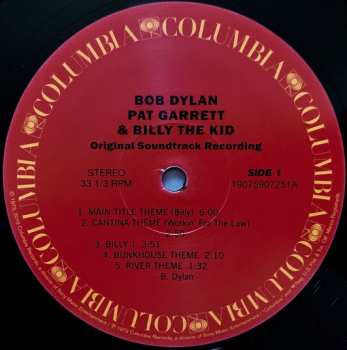 LP Bob Dylan: Pat Garrett & Billy The Kid - Original Soundtrack Recording