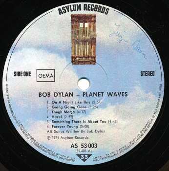 LP Bob Dylan: Planet Waves