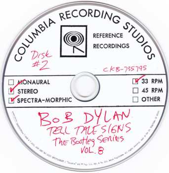 2CD Bob Dylan: Tell Tale Signs (Rare And Unreleased 1989-2006)