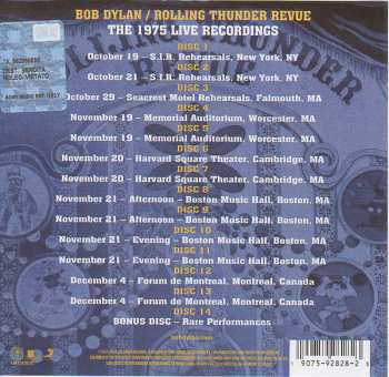 14CD/Box Set Bob Dylan: The Rolling Thunder Revue (The 1975 Live Recordings)
