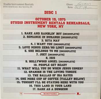 14CD/Box Set Bob Dylan: The Rolling Thunder Revue (The 1975 Live Recordings)