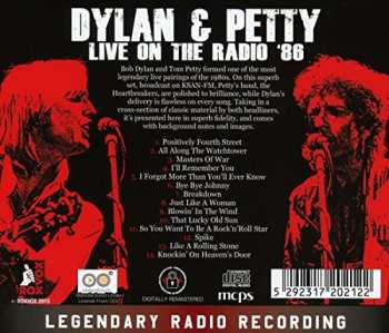 CD Bob Dylan: Live On The Radio '86