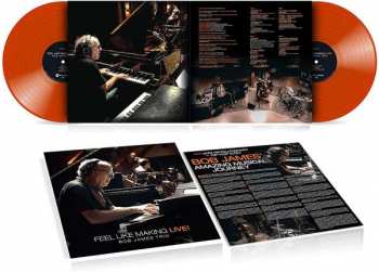 2LP Bob James Trio: Feel Like Making LIVE! (Limited Orange Colour) LTD | NUM | CLR