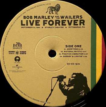 3LP/2CD/Box Set Bob Marley & The Wailers: Live Forever: The Stanley Theatre, Pittsburgh, PA, September 23, 1980 LTD