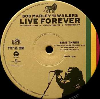 3LP/2CD/Box Set Bob Marley & The Wailers: Live Forever: The Stanley Theatre, Pittsburgh, PA, September 23, 1980 LTD